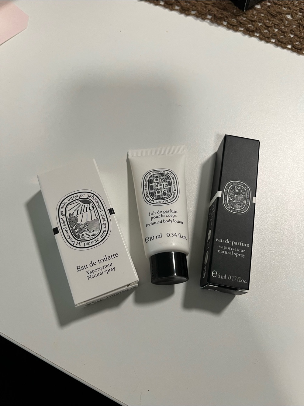 Diptyque samples
